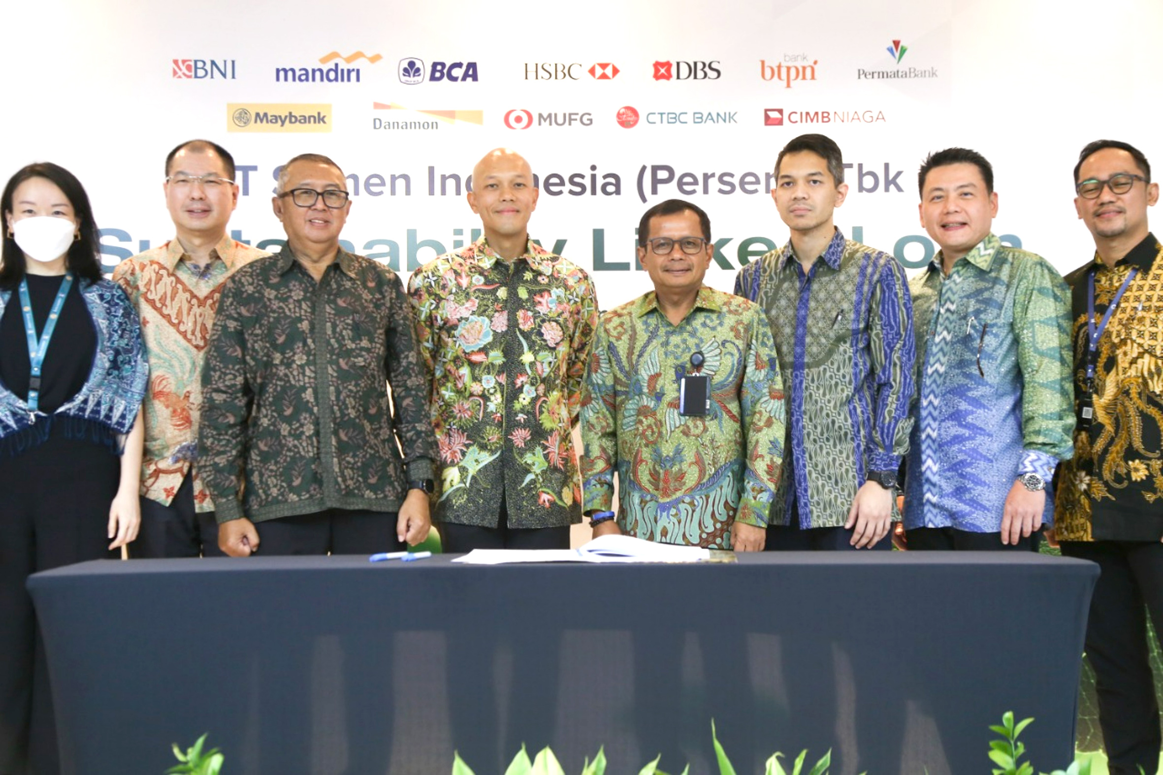 SIG dan SBI Melakukan Penandatanganan Perjanjian Kredit Sustainability Linked Loan (SLL) Dengan Dua Belas Perbankan