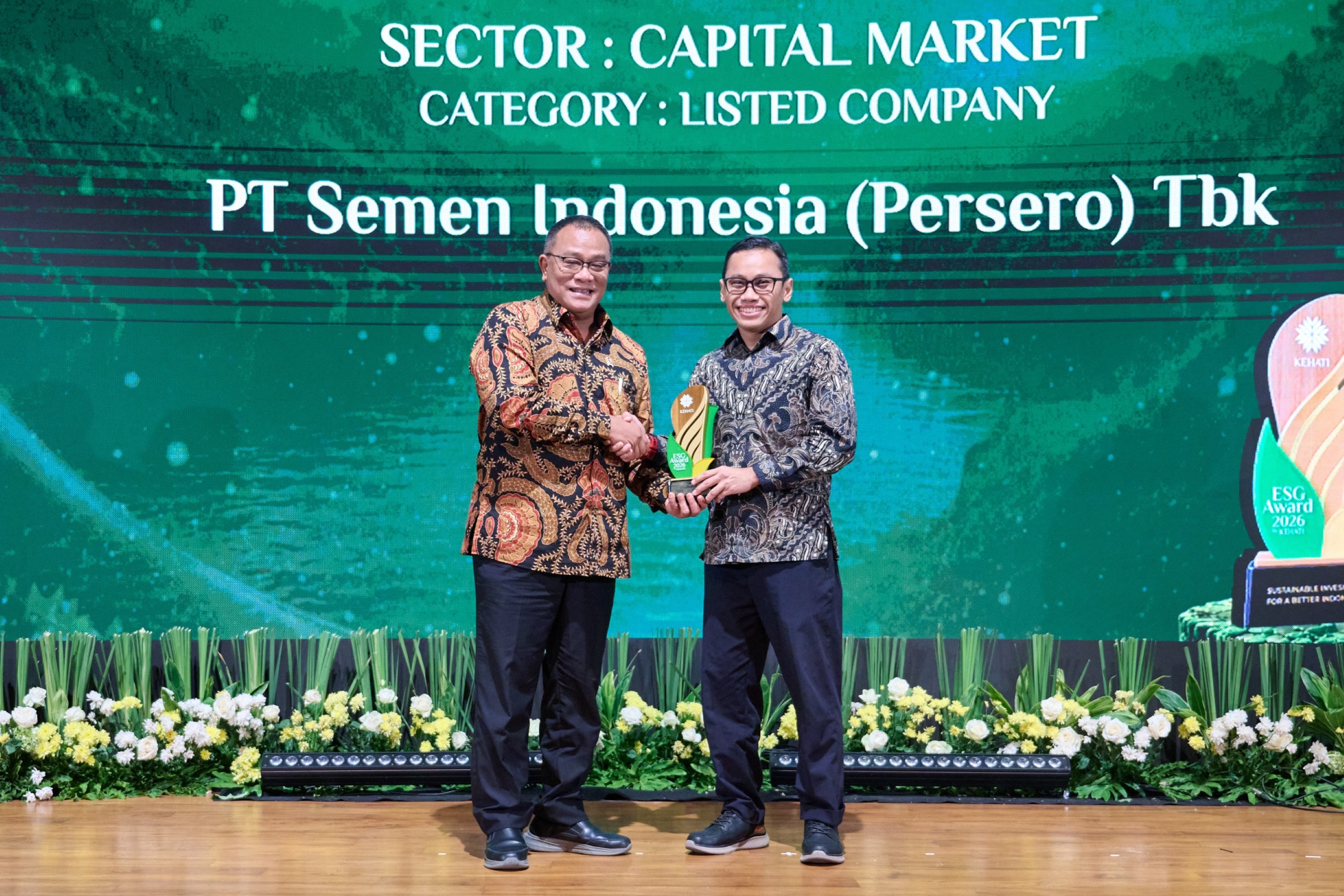 Tekan Emisi hingga 21%, SIG Raih ESG Award 2026 dari KEHATI