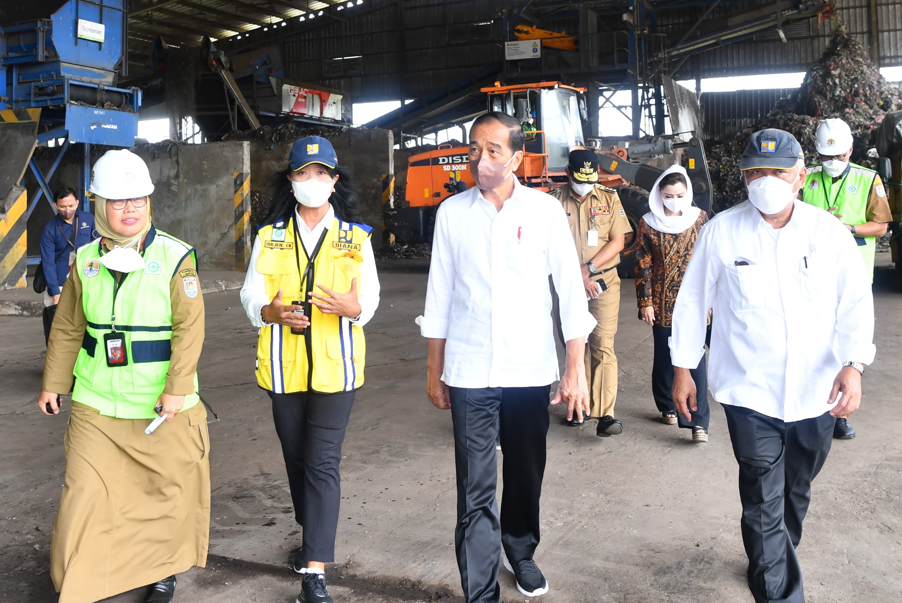 Awali Tahun 2024, Presiden Joko Widodo Kunjungi Fasilitas RDF Plant Pertama di Indonesia