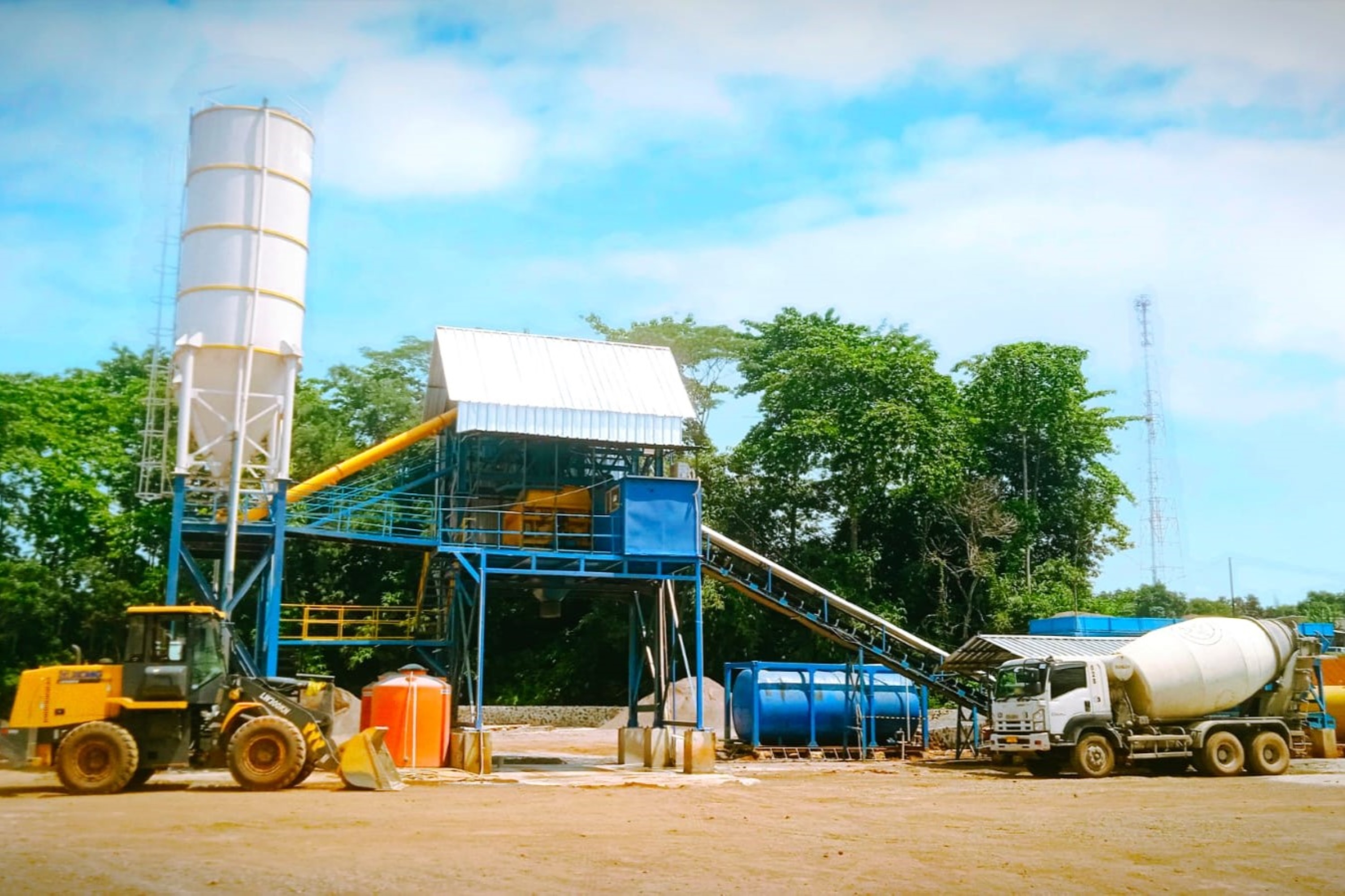 Perluas Pasar Beton Siap Pakai, SIG Resmikan Batching Plant di Subang, Jawa Barat