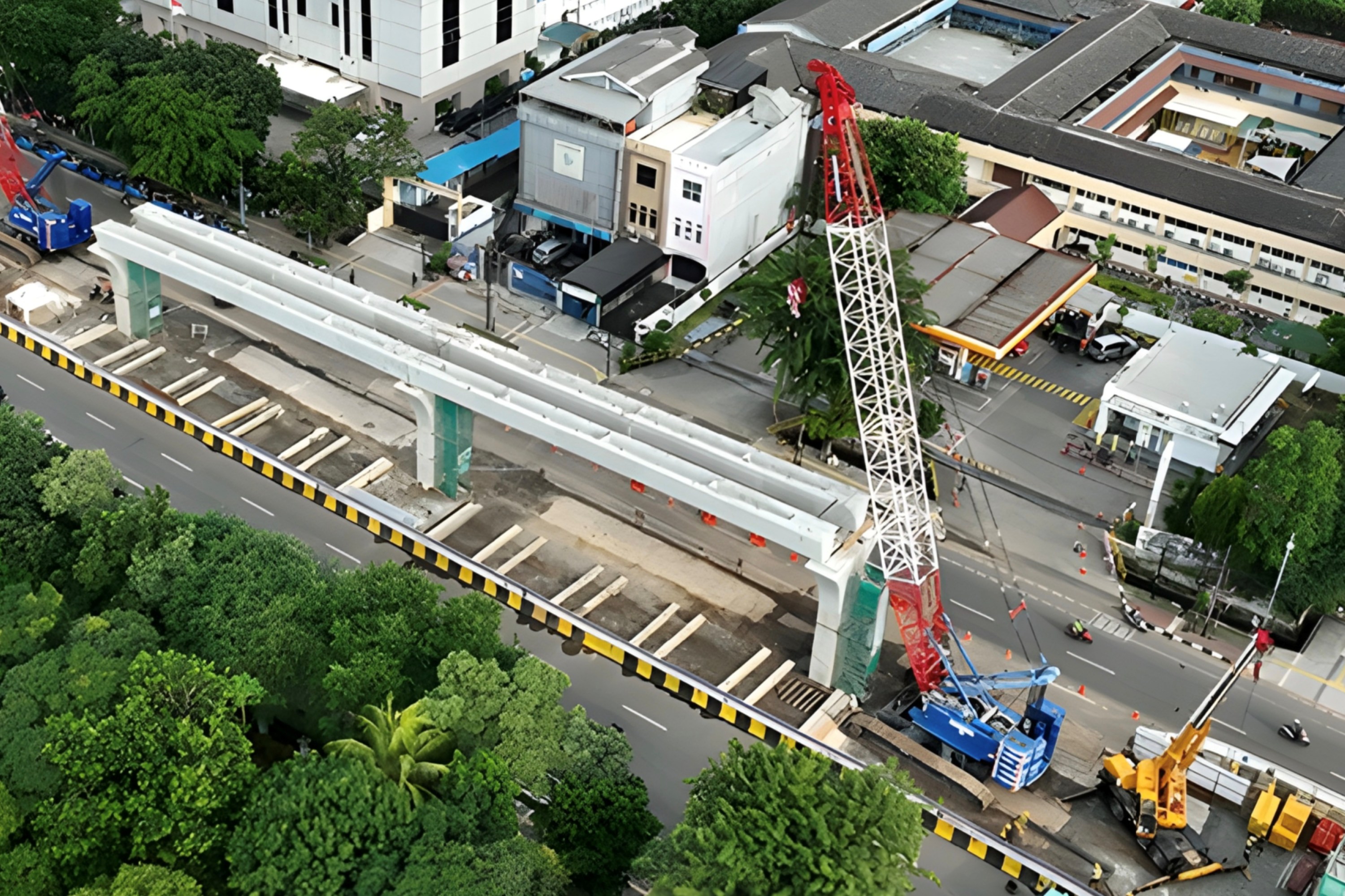 Pasok 19 Ribu Ton Semen untuk Pembangunan LRT Velodrome - Manggarai, SIG Dukung Kelancaran Mobilitas Warga dan Fungsi Kawasan Terintegrasi di Jakarta
